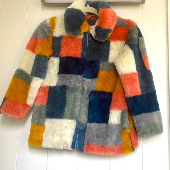 Kids Stella McCartney fur coat - Picture 1 of 3